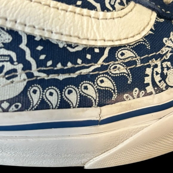 Vans Style 36 'Bandana - True Blue' - Men's Size 8.5 W size 10Shoes Sneakers - Picture 5 of 17